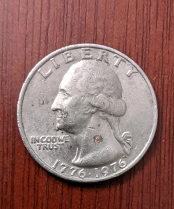 1776-1976 Rare Mint Errors .25C George Washington Quarter - Picture 1 of 8