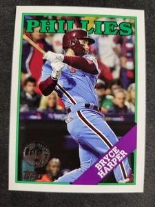 2023 Topps Bryce Harper 1983 Card #88us-38 Phillies  - Picture 1 of 2