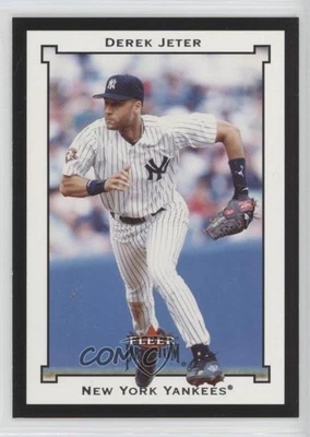 2002 Fleer Premium Derek Jeter #2 HOF - Image 1 of 2