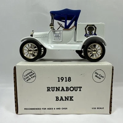 Vintage Ertl Diecast Bank 1:25 - 1918 Ford Runabout PA State Grange (1993) - Image 1 of 4