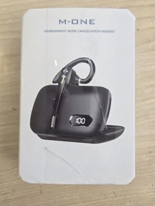 Bluetooth Headset, Wireless Bluetooth Earpiece with Dual-Mic & Noise Canceling - Picture 1 of 1