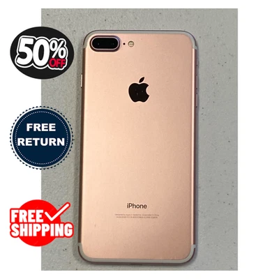 Apple iPhone 7 Plus - 32GB/128GB - 无锁/Verizon - 玫瑰金,黑色,红色 — 第 1/4 张图片