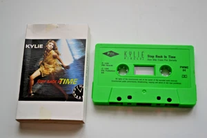 Kylie Minogue Step back in Time / Instrumental Cassette Single 1990 PWL #PH - Picture 1 of 3