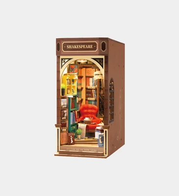 Rolife Bookstore DIY Book Nook Shelf Insert Kit TGB07 3D Puzzle - Image 1 of 4