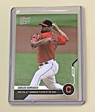 Topps Now 2020 PCA Comeback Player Carlos Carrasco Cleveland Indians #PCA-3
