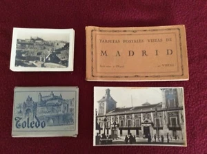 Madrid und Toledo Spanien Vintage Souvenir Foto Packs - Bild 1 von 2