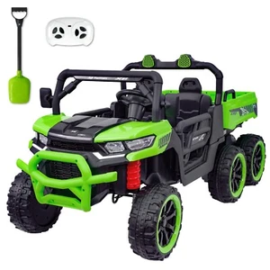 Kids 2 Seater Ride on Car 24V Electric Dump Truck 4WD Off-road UTV w/Remote MP3 - Picture 1 of 7