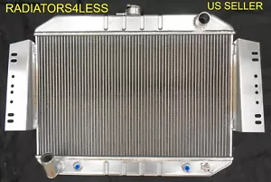 RADIADOR DE ALUMINIO 3 FILAS 80 81 82 83 84 85-91 GRAND WAGONEER J10 CHEROKEE 5.9L V8 - Imagen 1 de 2