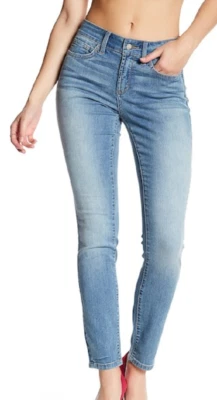 NEW NYDJ Alina Faded Whiskered Slim Fit Jean Leggings Size 12 $124 Retail - Image 1 of 3