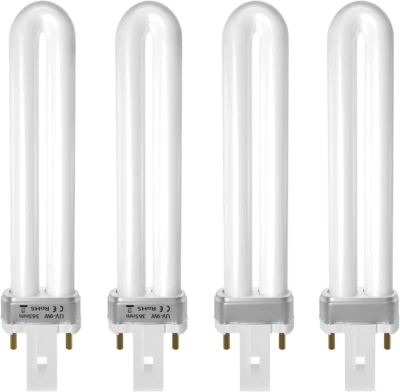 4 Pack 21050 9W Replacement Bulbs Compatible with Dynatrap DT3009 DT3019 DT3039