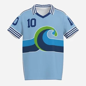 California Surf - soccer jersey Retro shirt, 1980 replica away jersey - Picture 1 of 7
