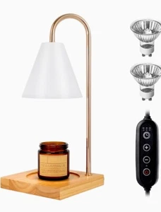 Kerzenwärmer Lampe mit Dimmer Timer höhenverstellbar 2 Leuchtmittel inklusive Neu - Bild 1 von 23
