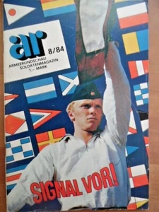 ARMEERUNDSCHAU 8 - 1984 Monika Herz Signale Marineflugzeuge NVA Soldaten DDR - Bild 1 von 12