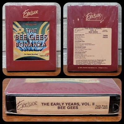 NOS Sealed Vintage Rare The Bee Gees Bonanza Early Years 8 Track Cassette Tape - Image 1 of 4