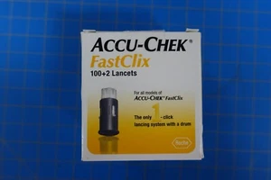 Lancetas Accu-Chek Fast-Clix One Box 102 nuevas y selladas - Imagen 1 de 2