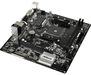Placa madre para ASROCK A320M-HDV R4.0 A320/AM4 VGA+DVI+ 100 % funcionando #A6-1 - Imagen 1 de 4
