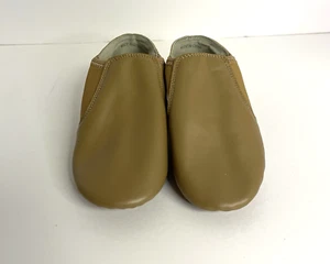 Tanzschuhe mit geteilter Sohle hellbraun elastisch Jazzschuhe Unisex Größe 13,5 - Bild 1 von 6