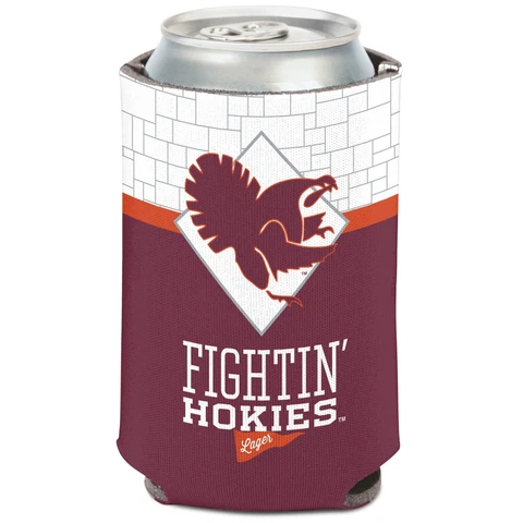 WinCraft Virginia Tech Hokies 12oz. Hardywood Lager Brew With Purpose Can Cooler Cover
