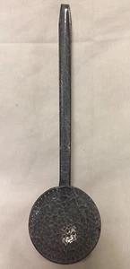Vintage Grey Mottled Skimmer with Hook Handle ~EN52 - Picture 1 of 7