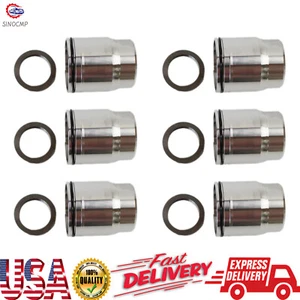 6x Fuel Injector Sleeve Kit Cup Tube with Seal for Cummins ISX Single Cam Parts - Imagen 1 de 11