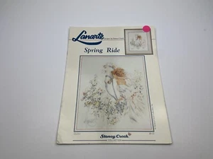 Stoney Creek Lanarte Horse Spring Ride Counted Cross Stitch Pattern 8P - Picture 1 of 3