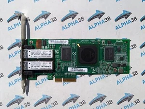 QLOGIC QLE2462-DELL Dual 4 Gb PCI-E HBA Glasfaser-FC-Karte 407621-001 39R6593 - Bild 1 von 1