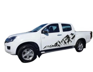 Graphics Mountain Car Sticker For Isuzu D-max Pickup Side Door Decals Vinyl - Picture 1 of 4