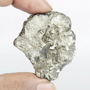 Natural Golden Pyrite Crystal Raw Rough 345.00 Ct. 46 mm Specimen Loose Gemstone - Picture 1 of 3