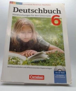 Deutschbuch 6 Handreichungen mit Lösungen, Klassenarbeiten, Kopiervorlagen NRW - Bild 1 von 4