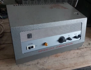 TR SPEECH AMPLIFIER HAM AMATEUR TRANSMITTER VINTAGE VALVE TYPE K.689B - Picture 1 of 8