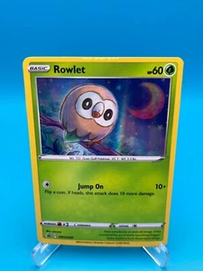 Rowlet SWSH220 SWSH: Sword & Shield Promo Cards Holo - LP - Picture 1 of 2