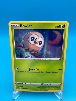 Rowlet SWSH220 SWSH: Sword & Shield Promo Cards Holo - LP - Image 1 of 2