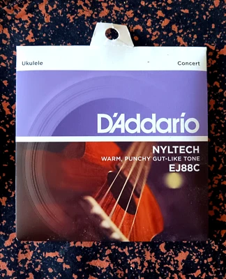 D'Addario EJ88C Nyltech Ukulele Strings, Concert - Image 1 of 2