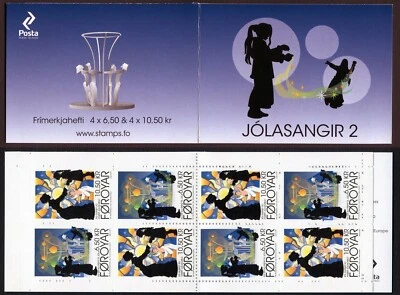 Faroe Stamp Booklet #46 2011 Christmas Stamps Carols II MNH - Image 1 of 3