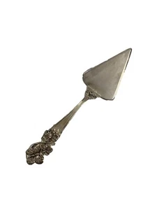 Studio Silverplate Silver Plate Cake Server Ornate Butterfly Handle 9.75" Long - Picture 1 of 6