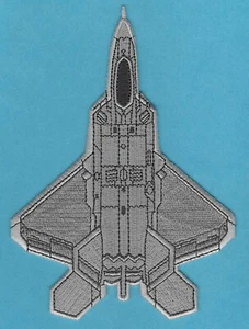 UNITED STATES AIR FORCE F-22 RAPTOR MILITARY AIRCRAFT PATCH - Picture 1 of 1