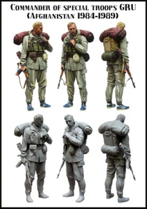 Evolution Miniatures 35101, Soviet Officer (Afghanistan 79-89) 1 fig.,SCALE 1/35 - Picture 1 of 2