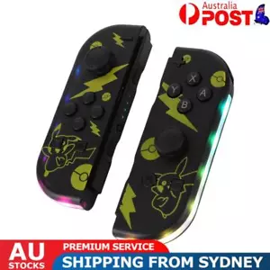 For NS Switch Joy-Con Controller Bluetooth-Compatible Gamepad (Pikachu Black) - Picture 1 of 11