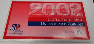 2002 Denver United States Mint Uncirculated Coin Set - Picture 1 of 1