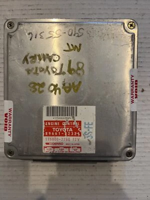 1990 Toyota Camry Electronic Control Module ECM ECU 89661-32321 - Image 1 of 4