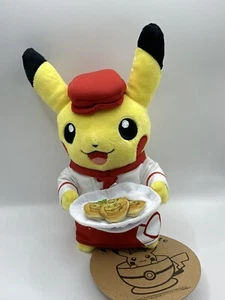 Peluche Pokemon Center Pokemon Café 2018 exclusivo de Japón camarera Pikachu con etiqueta - Imagen 1 de 2