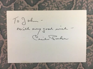 Cecilia Parker - The Rainbow Trail -A Family Affair -Old Hutch -Autographed 1966 - Picture 1 of 2
