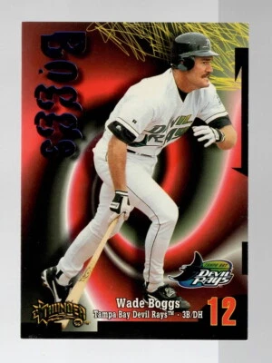 Circa Thunder #165 1998 Wade Boggs casi nuevo Foto 1 de 2