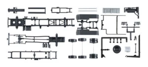 HERPA, Lot de 2 Chassis de MAN TGX Euro 6 En kit, échelle 1/87, HER084260 - Foto 1 di 1