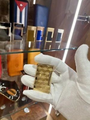 ACCENDINO S.T. DUPONT INITIAL ACCENDINO GUILLOCHÉ ORO - Immagine 1 di 4