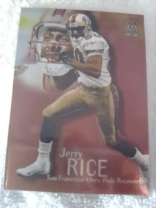 2000 Skybox Metal Football Jerry Rice Card #51. - Picture 1 of 4