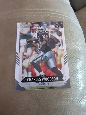 Puntuación #300 2021 Charles Woodson Oakland Raiders Foto 1 de 2