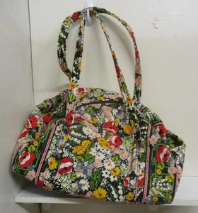 Vera Bradley Beuteltasche / Seesack - Mohnfelder Muster (nicht mehr produziert) - Bild 1 von 1