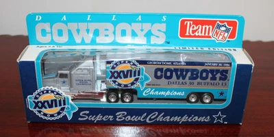 Dallas Cowboys Diecast Superbowl XXVIII Tractor Trailer NIB - Image 1 of 3