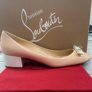 Louboutin Ballerina Donna Rosa Size Eu37,5 BL03 - Imagen 1 de 13